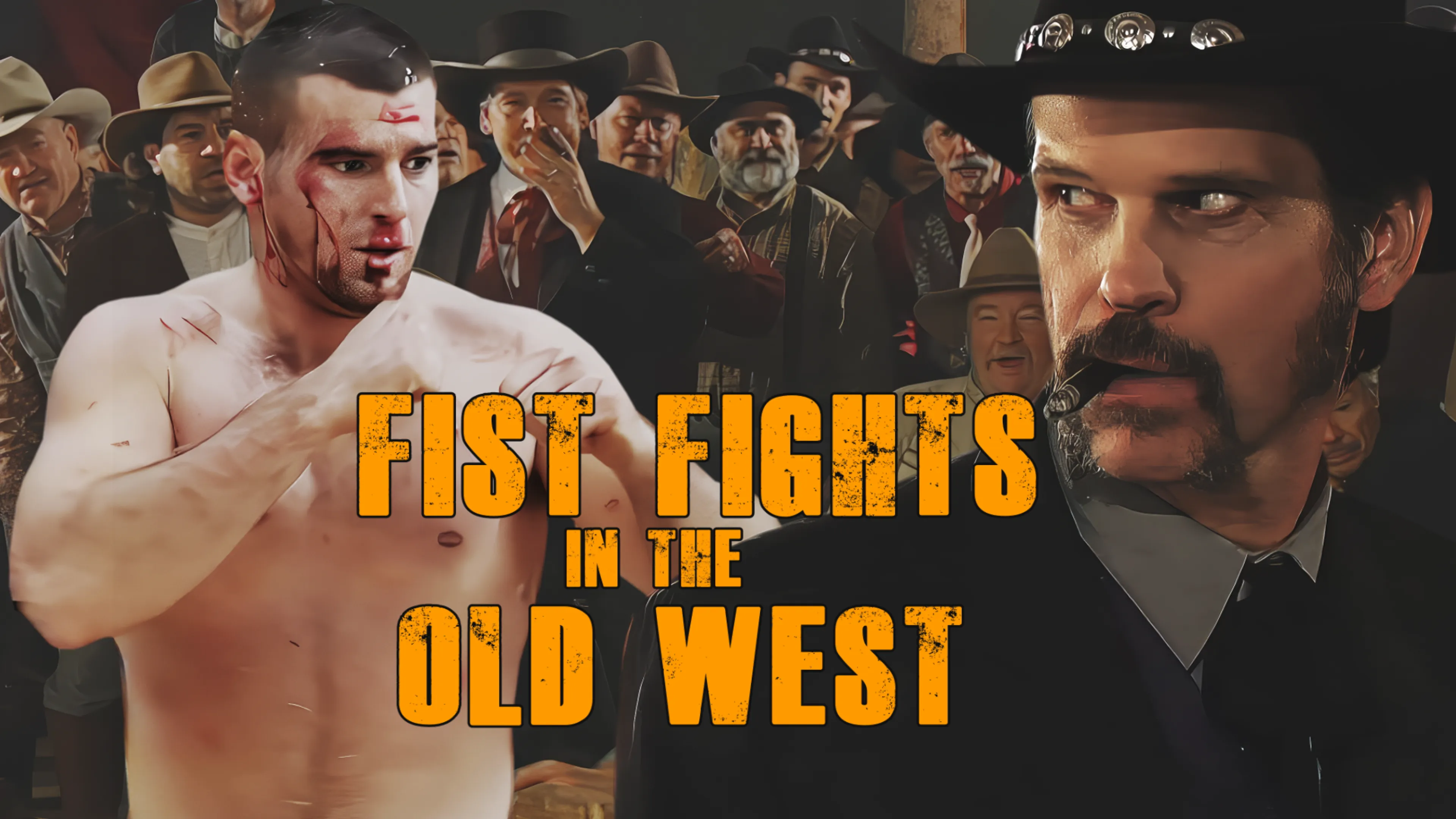 Fist Fights in The Old West poster
